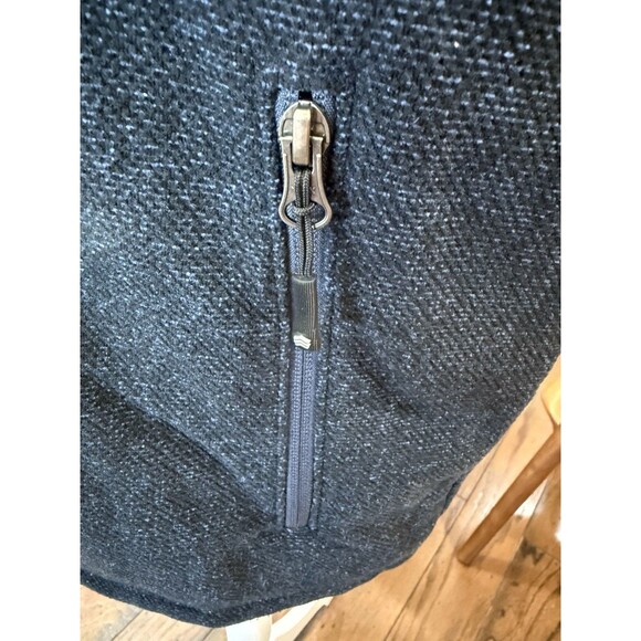 Solaris Vest Mens M Navy Softshell Fleece Lined Water Resistant Full Zip Pockets - Picture 3 of 8